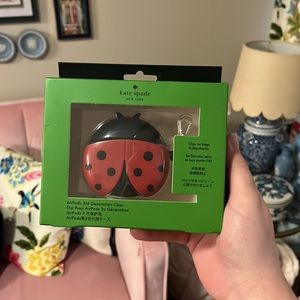 kate spade ladybug airpods third generation case NWT